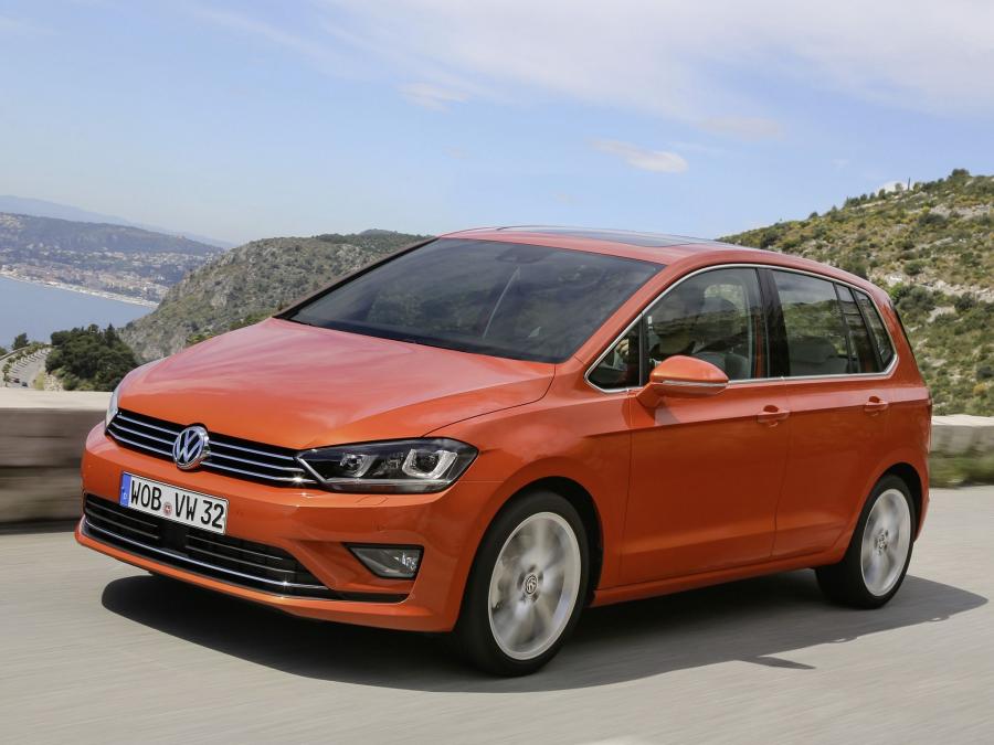  Volkswagen Golf Sportsvan TSI 2014 года  (фото 7 из 9)